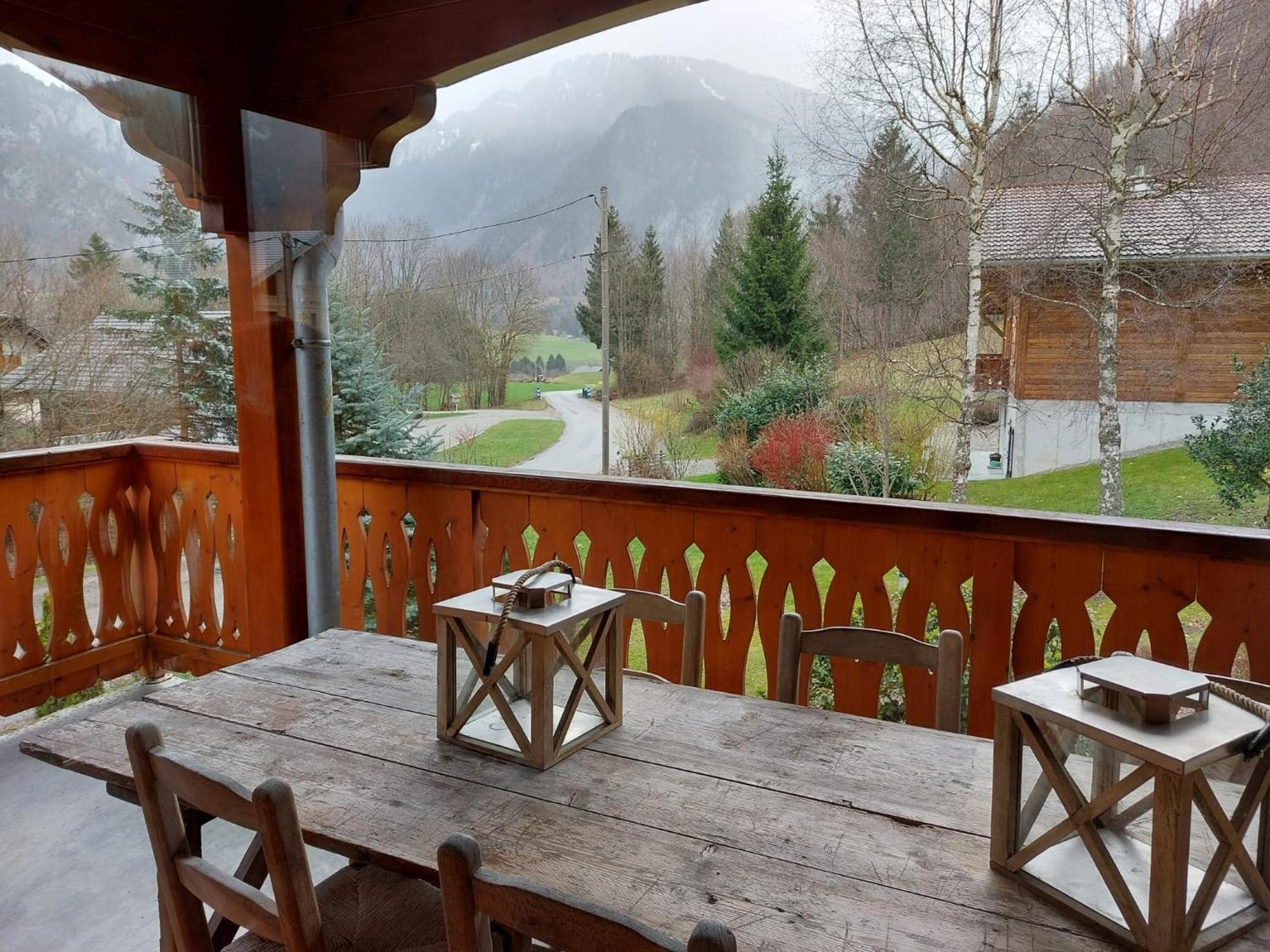 Chalet Chez Maurice Vacheresse Exterior foto